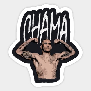 alex pereira CHAMA Sticker